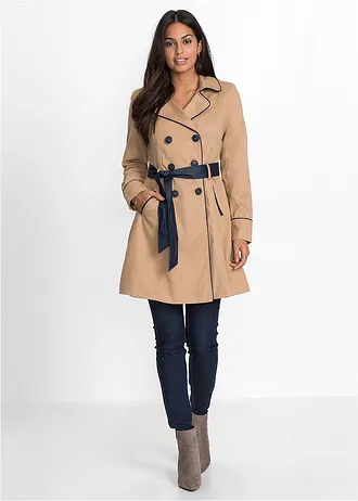 Trenchcoat • mat camel • bonprix online shop