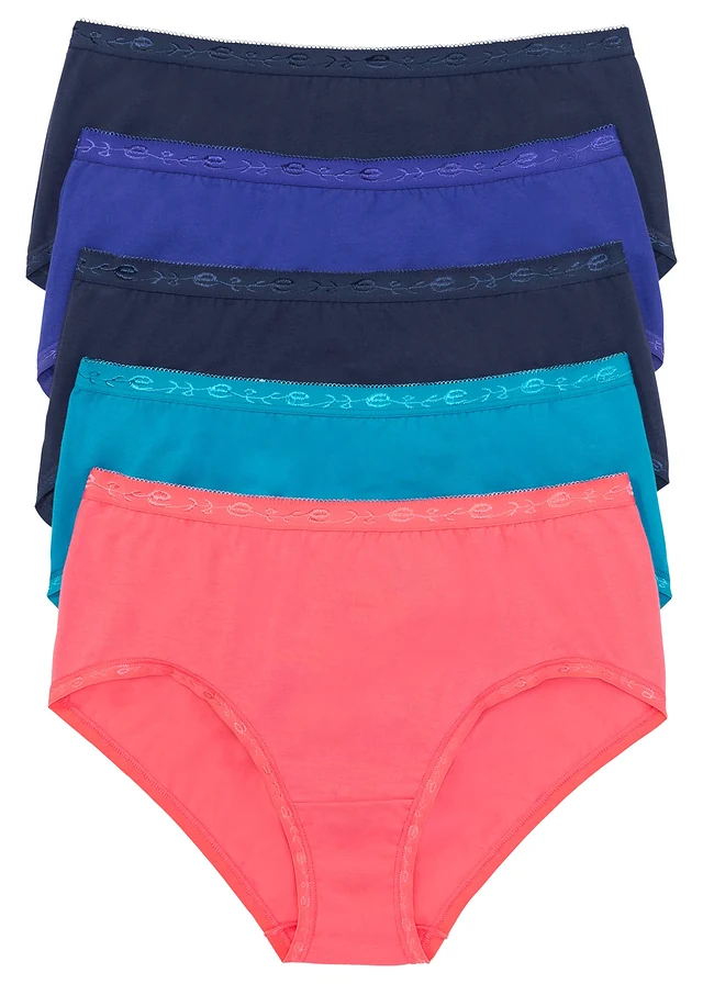 Lot de 5 slips maxi
