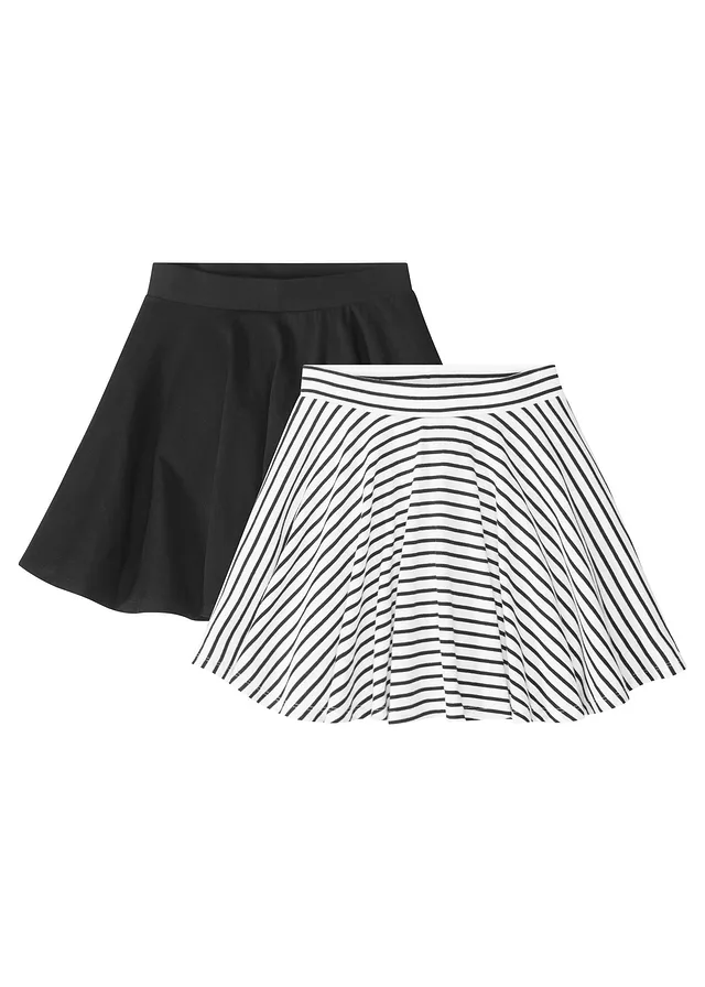 Fustă din jerse 100% din bumbac organic (2buc/pac)