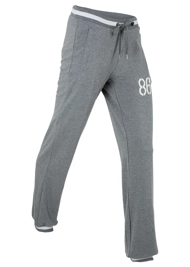 Pantaloni casual din amestec elastic cu bumbac