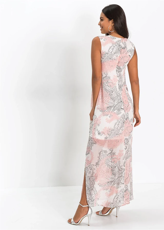 Robe longue en mousseline • écru paisley • product-page.page-title-suffix