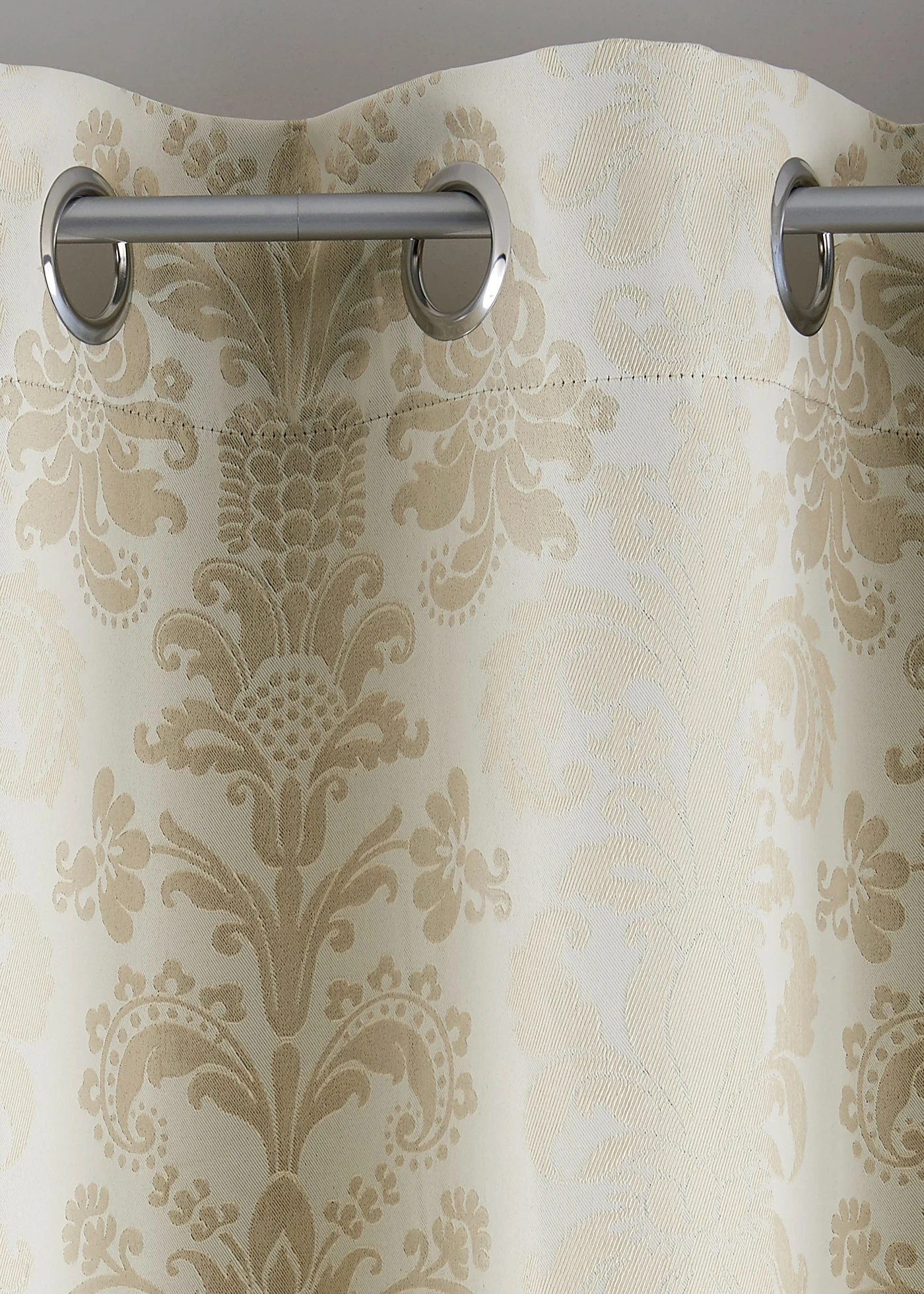 Draperie opacă, disponibilă în multe mărimi (1 buc.) • crem • magazin bonprix