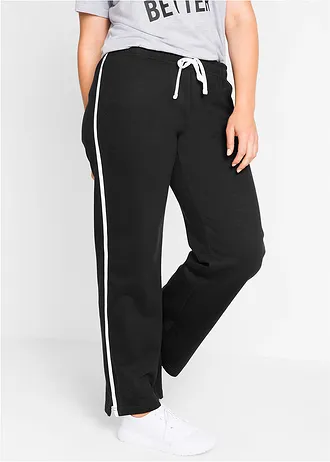 Joggingbroek van zwaar katoen (set van 2), Kleur: 2x zwart