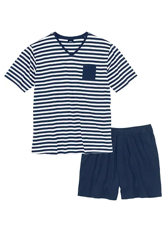 Shortama • donkerblauw+wit gestreept • bonprix online shop
