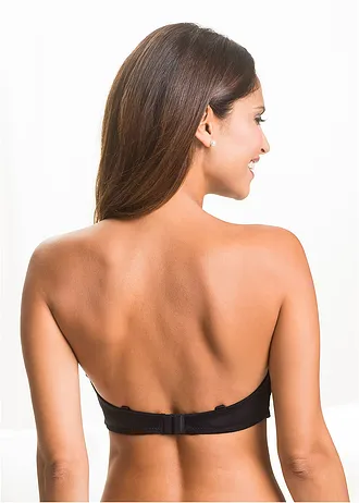 Soutien-gorge bandeau à armatures • noir • Boutique bonprix