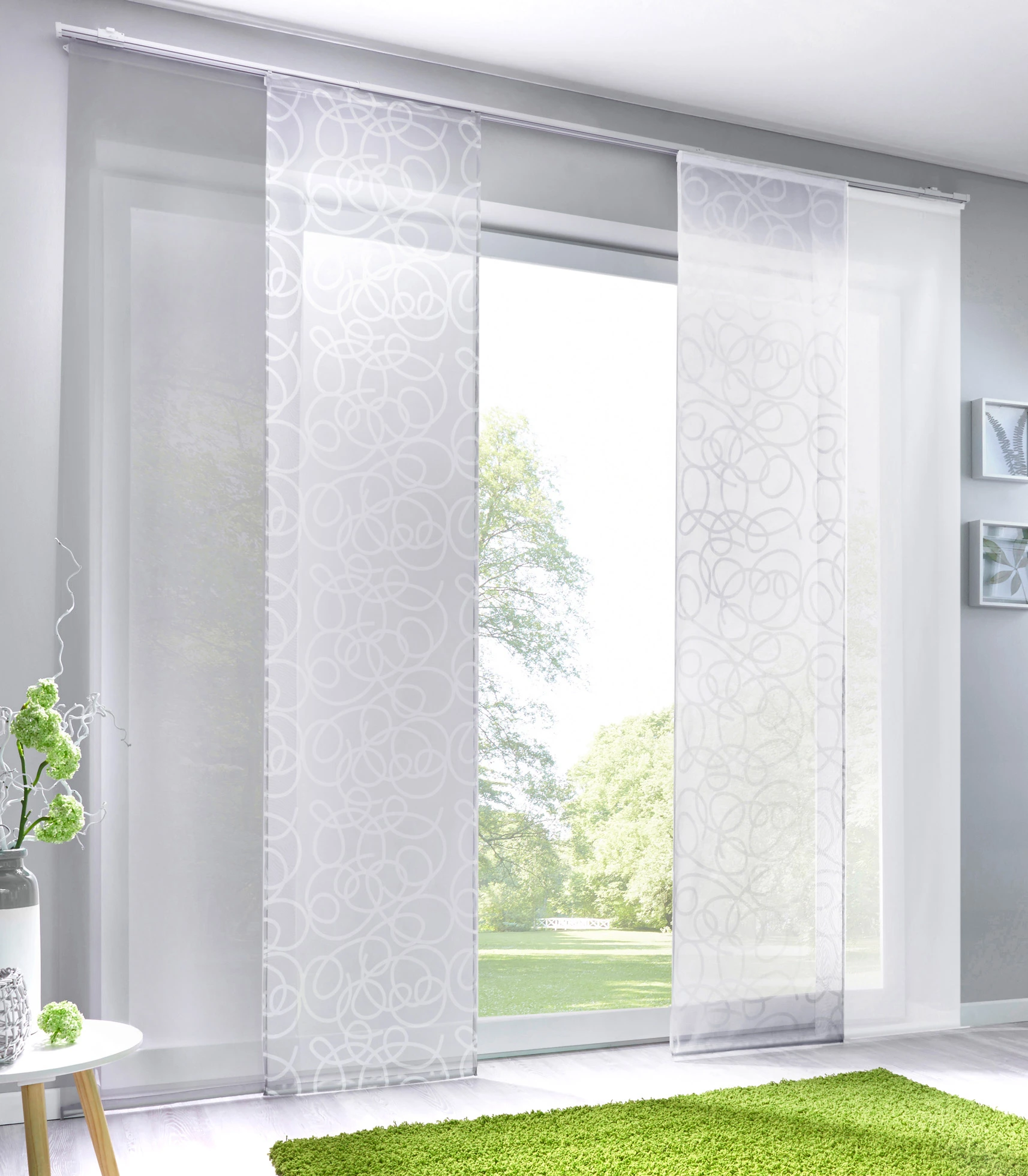 Posuvná záclona z lehkého voálu (1 ks v balení) • bílá • bonprix obchod