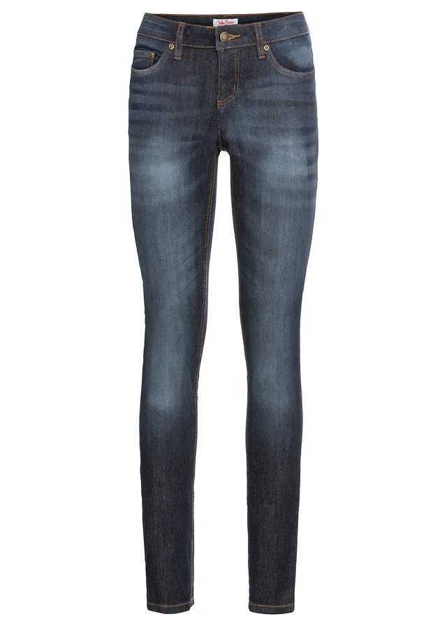 Blugi skinny stretch, mid waist