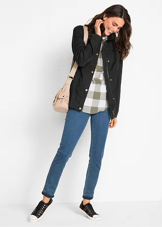 Jas met opstaande kraag • zwart • bonprix online shop