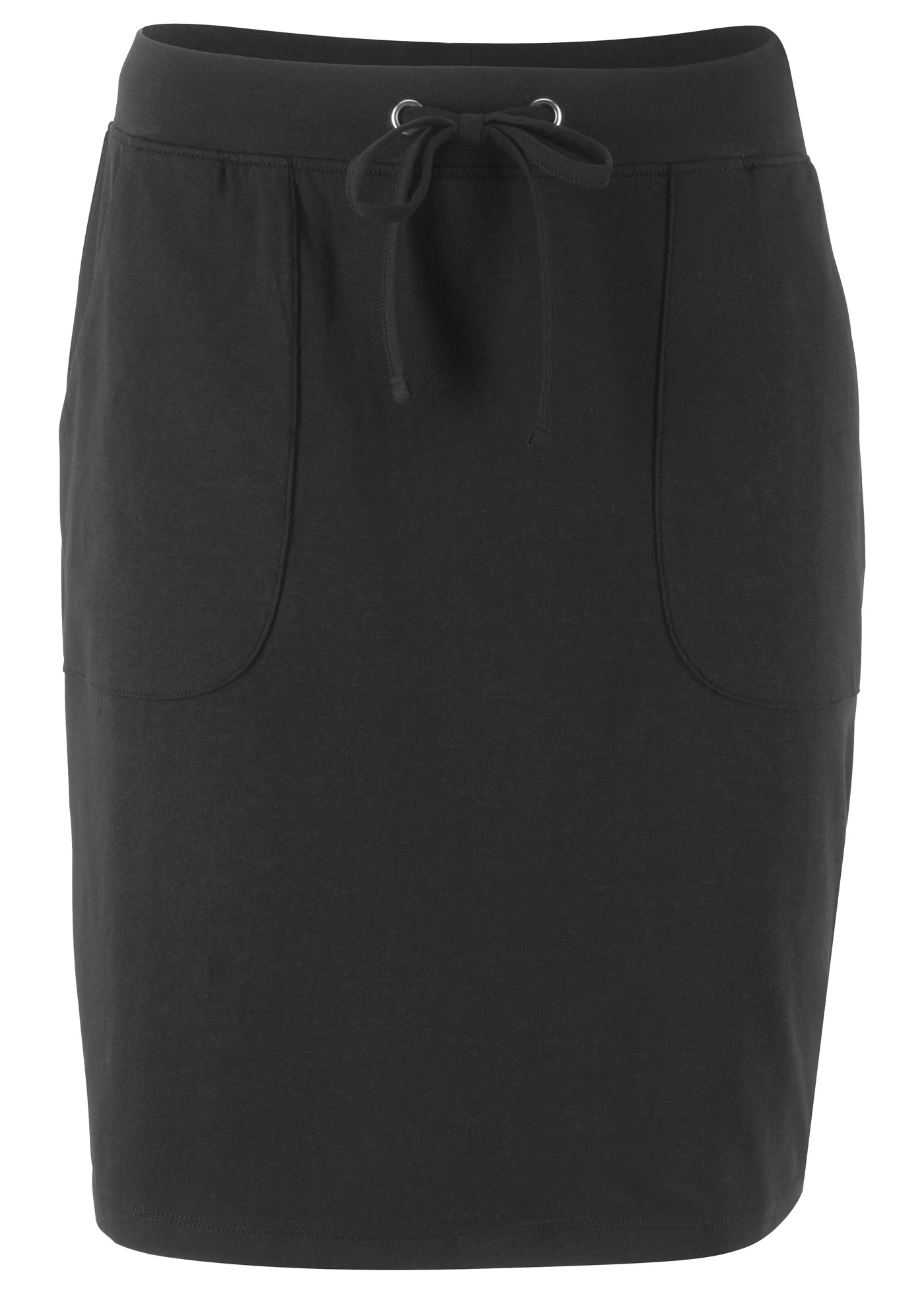 Sukně z organické bavlny se strečem • černá • bonprix obchod