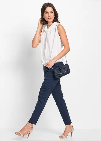 Kopertówka zdobiona kryształkami • granatowy • sklep bonprix