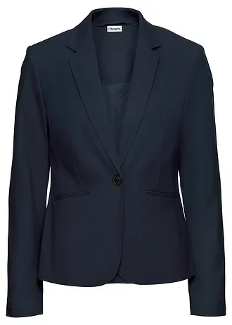 Blazer à poches passepoilées, petite stature