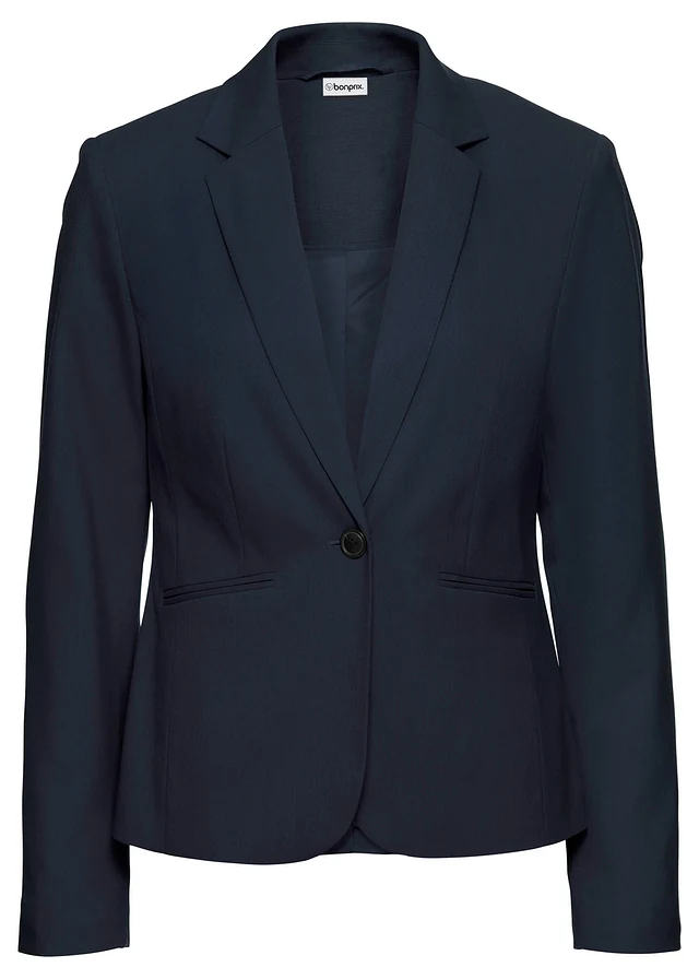 Blazer met paspelzakken, korte maten