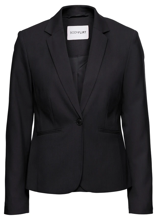 Blazer met paspelzakken, korte maten