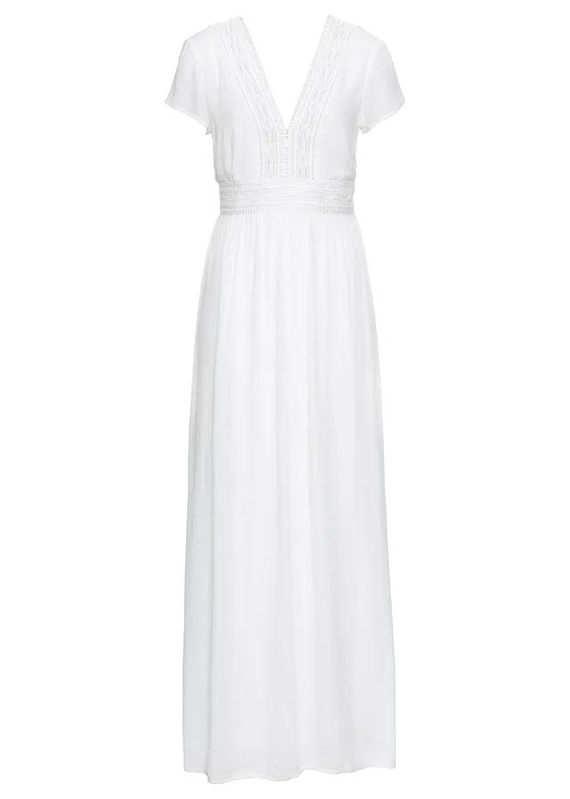 Maxi šaty z padavej viskózy