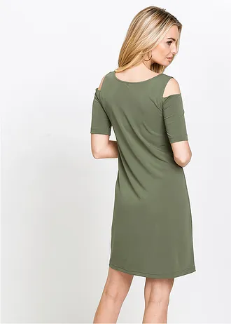 Mini jurk • olijfgroen • bonprix online shop