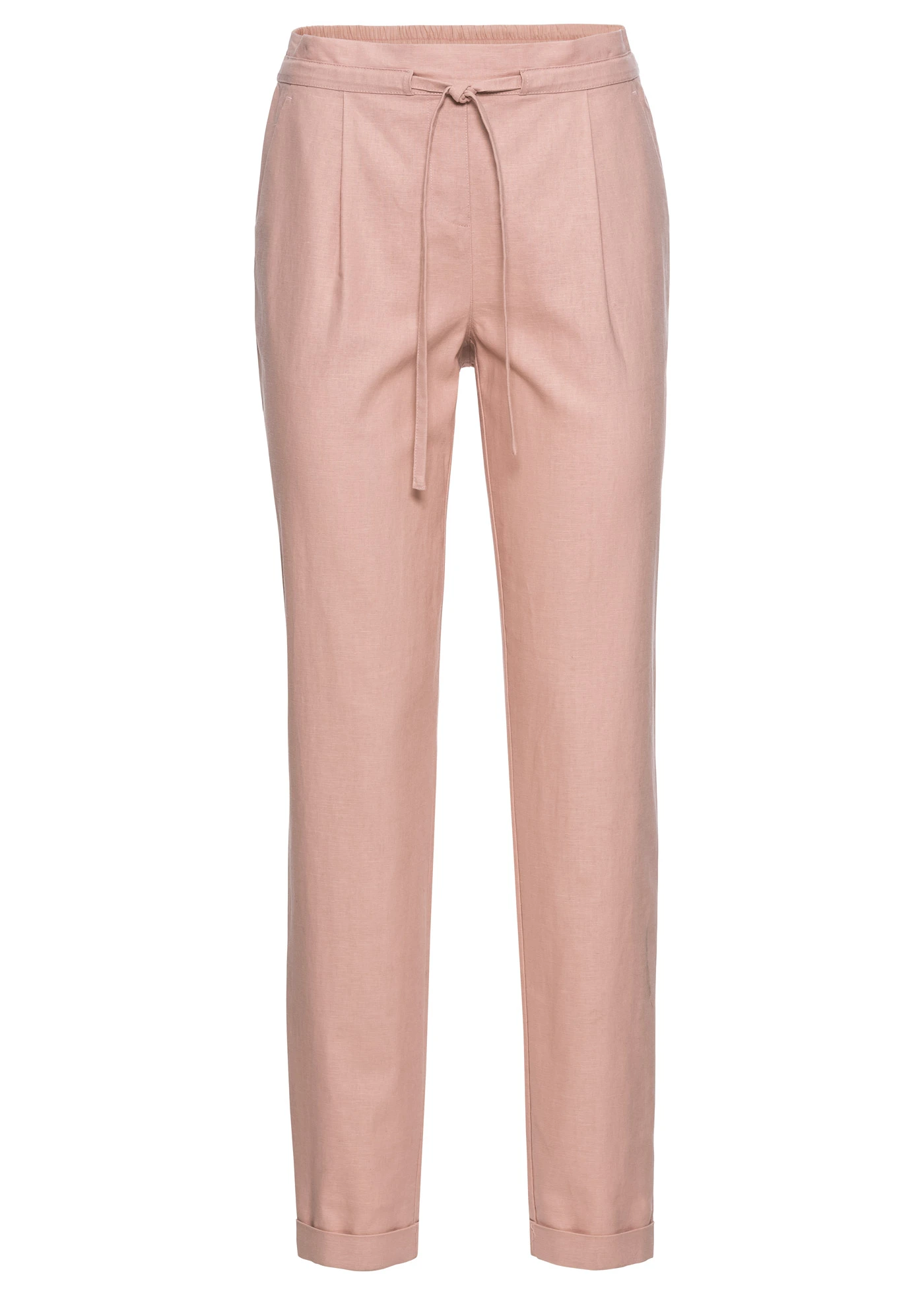 Pantalon en lin mélangé • rose vintage • Boutique bonprix