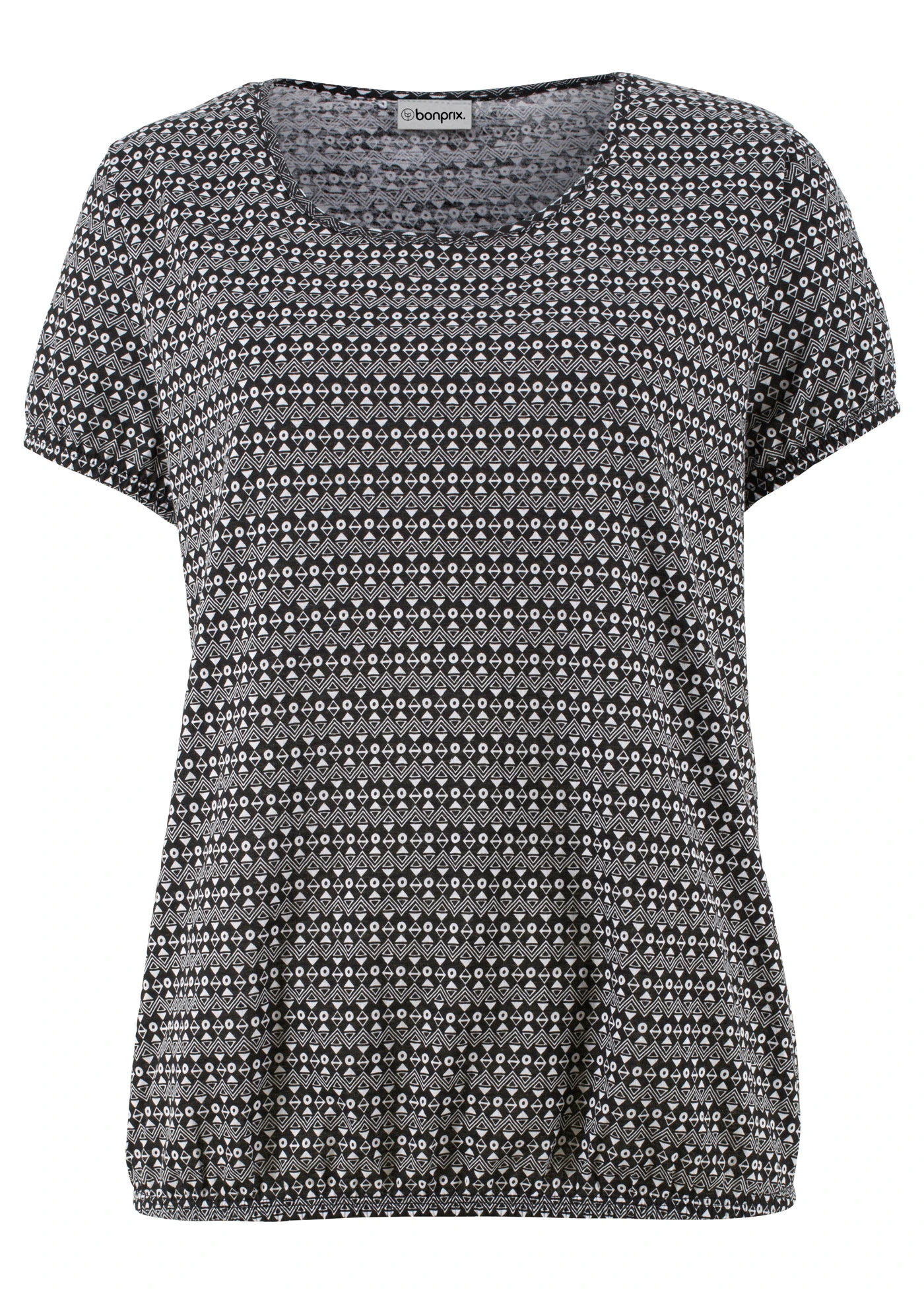 Tričko z čisté bavlny • černá • bonprix obchod