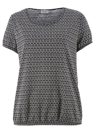 Tričko z čisté bavlny • černá • bonprix obchod