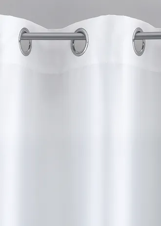 Gordijnen van microvezel (2 stuks) • wit • bonprix online shop