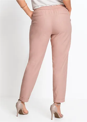 Linnen broek, Kleur: vintage roze