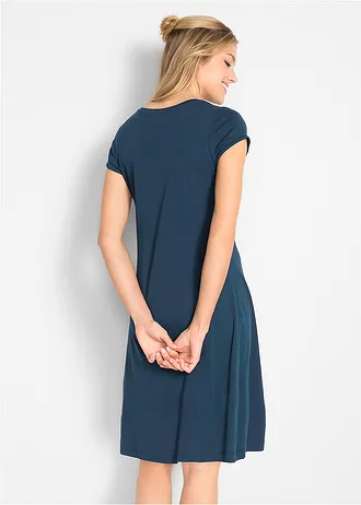 Pólóruha tiszta bio-pamutból • sötétkék • bonprix áruház