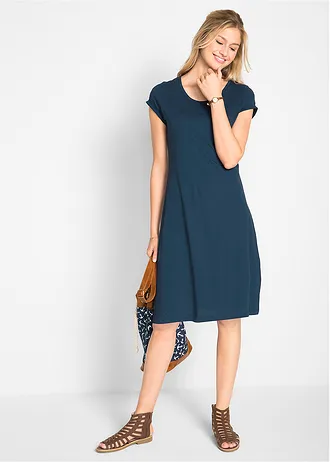 Pólóruha tiszta bio-pamutból • sötétkék • bonprix áruház