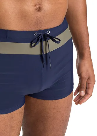 Boxer de bain avec cordon • bleu foncé • Boutique bonprix