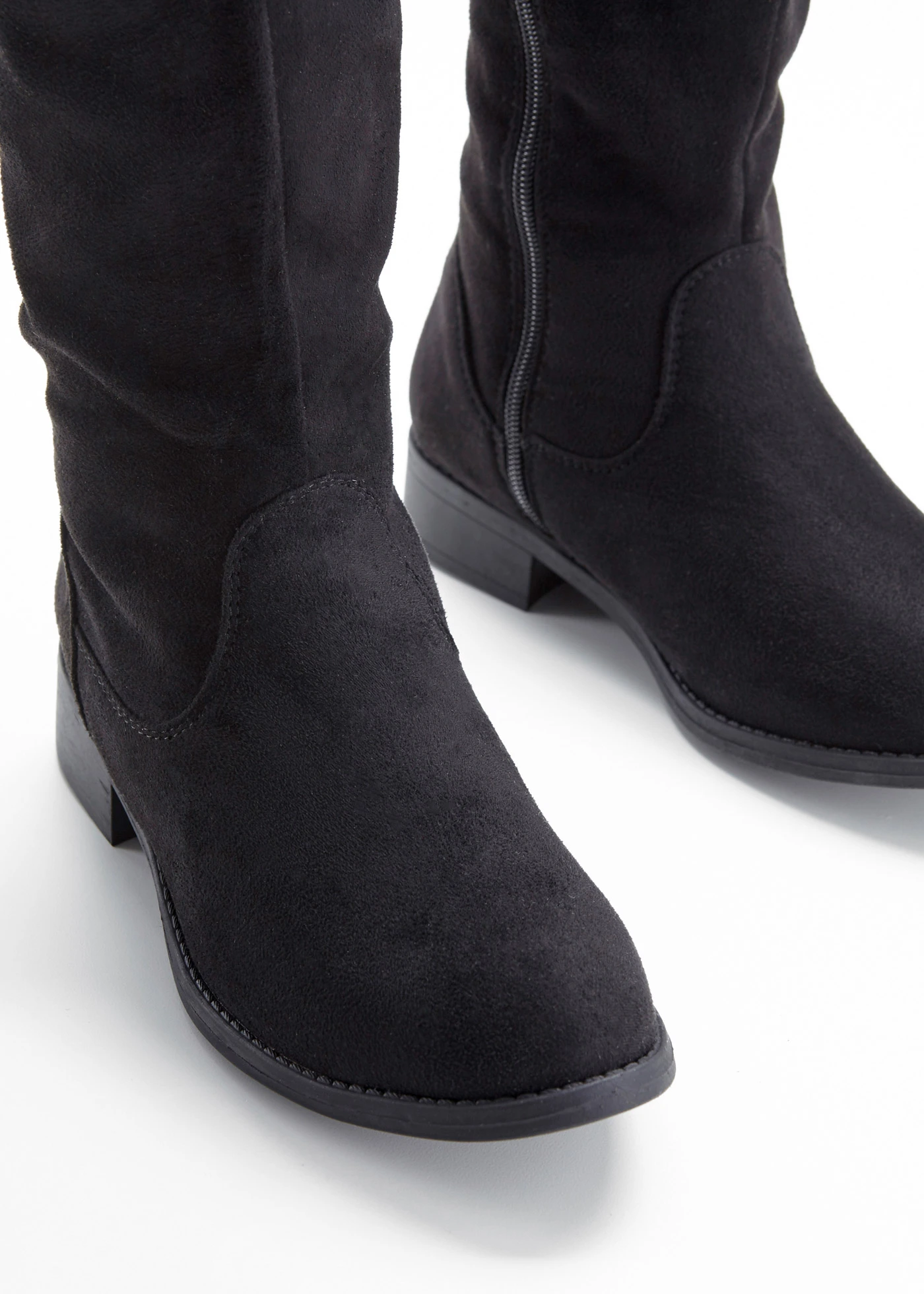 Kozačky nad kolena • černá • bonprix obchod