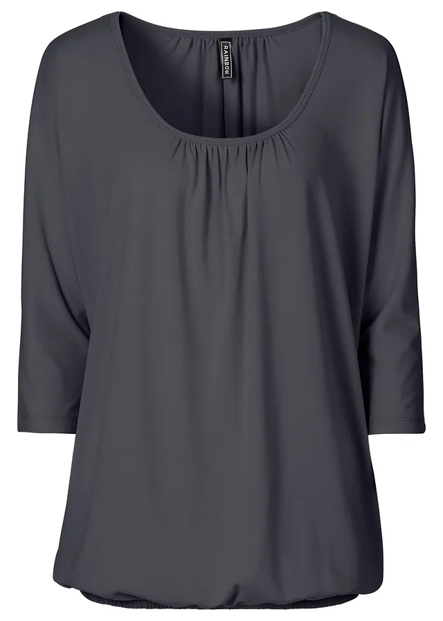 Tričko Oversized z viskózového mixu