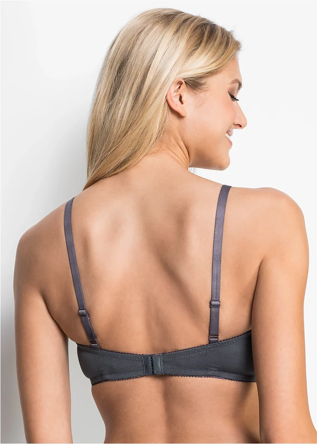 Lot de 2 soutiens-gorge d'allaitement à armatures • écru/gris imprimé + anthracite • product-page.page-title-suffix