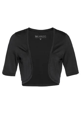 Boléro en jersey • noir • Boutique bonprix