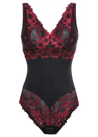 Body sans armatures à dentelle florale