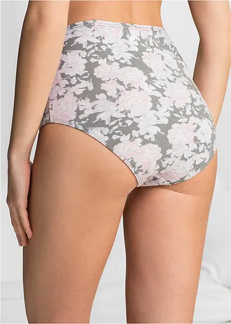Tailleslip (set van 4), Kleur: lila met print