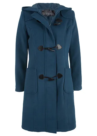 Duffelcoat in wollook