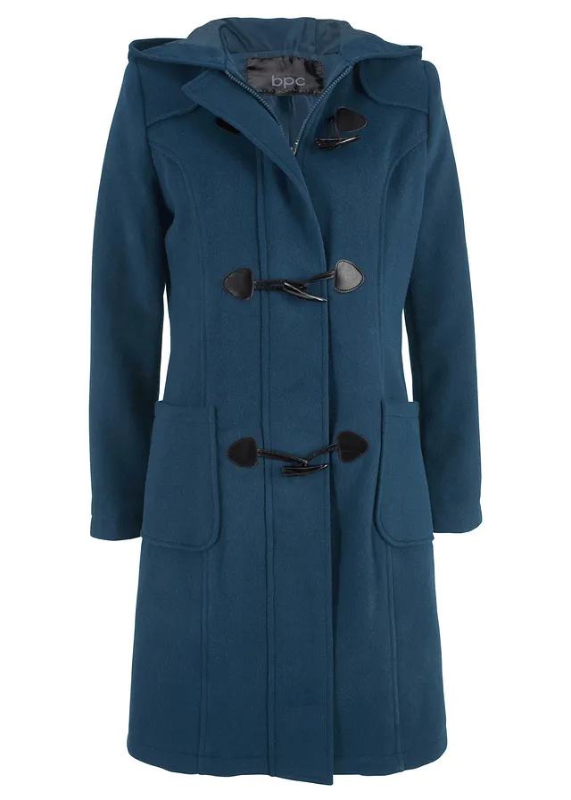 Palton din lână dufflecoat
