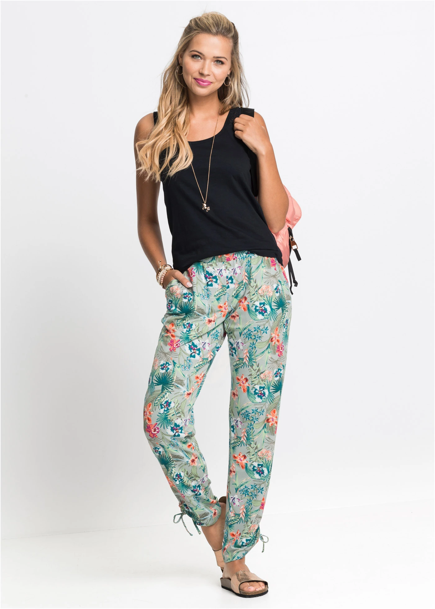 Tanktop van katoen • zwart • bonprix online shop