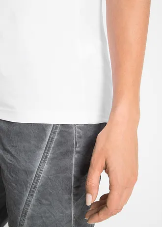 Přiléhavé tričko • bílá • bonprix obchod