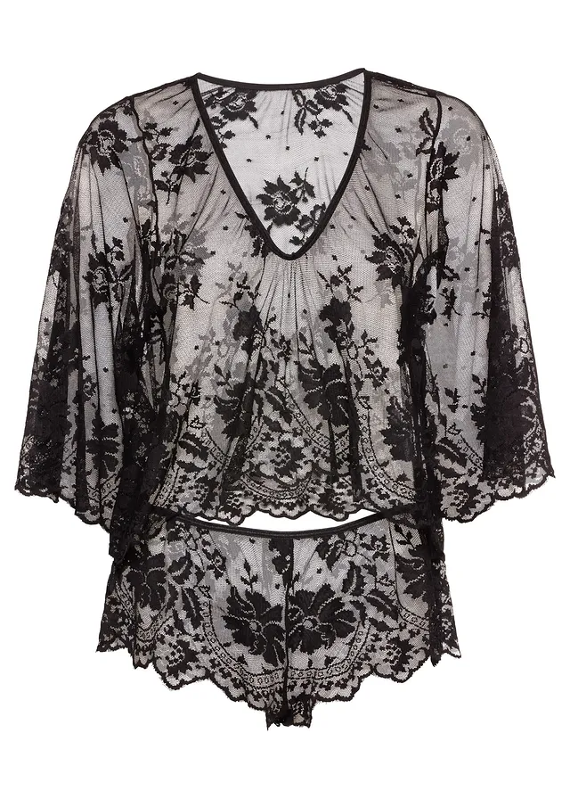 Top s dlhými rukávmi + nohavičky (2-dielna sada)