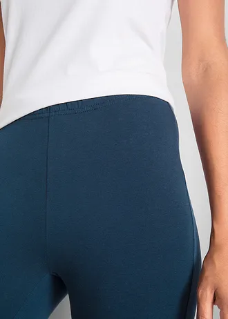 Slim fit capri legging (set van 2) • donkerblauw+zwart • bonprix online shop