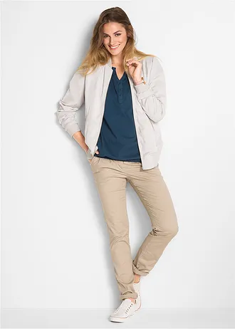 Katoenen shirt, korte mouw, Kleur: donkerblauw