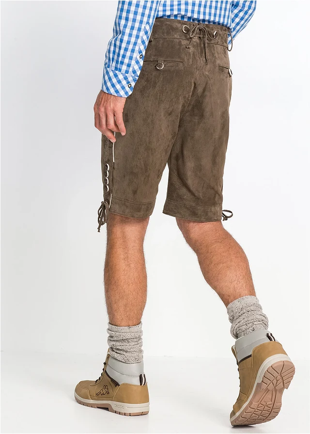 Regular fit tiroler short • olijfgroen • product-page.page-title-suffix