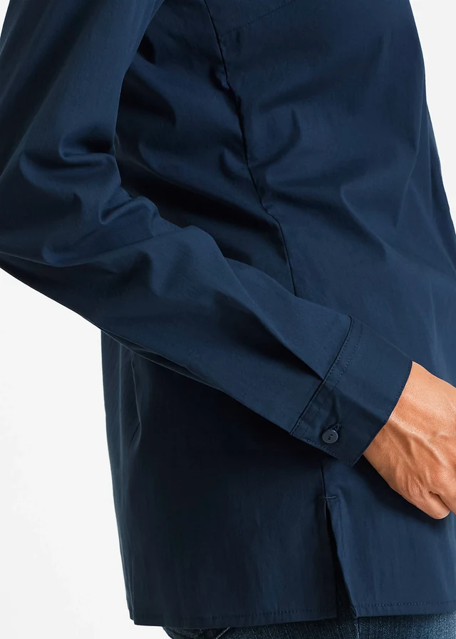 Chemisier long extensible • bleu foncé • product-page.page-title-suffix