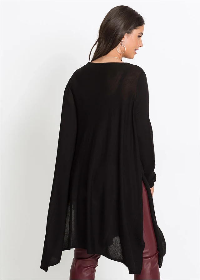 Pull long, Couleur: noir