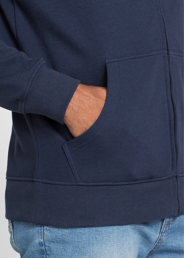Sweatvest met opstaande kraag • donkerblauw • product-page.page-title-suffix