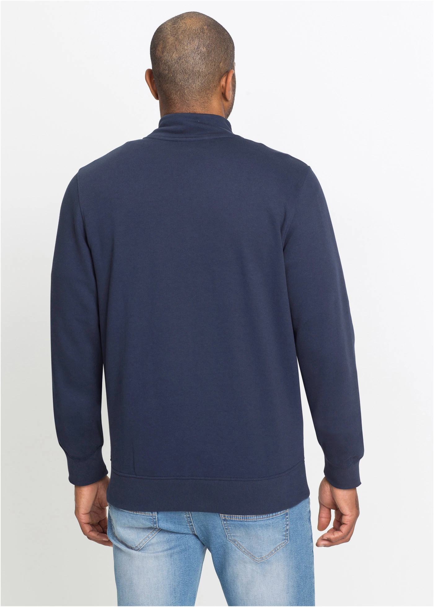 Mikina se stojáčkem • tmavě modrá • bonprix obchod