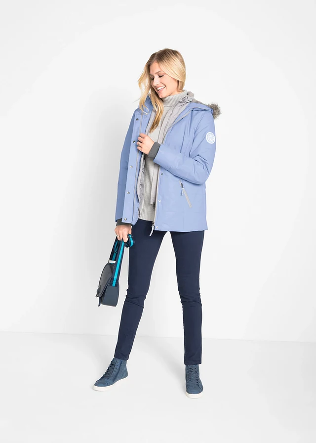 Winterjas in 2-in-1 look • parelblauw • product-page.page-title-suffix
