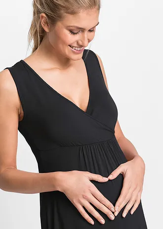 Cămașă noapte alăptare • negru • magazin bonprix