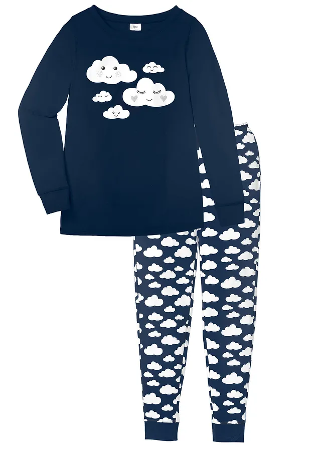 Pijama cu bumbac organic