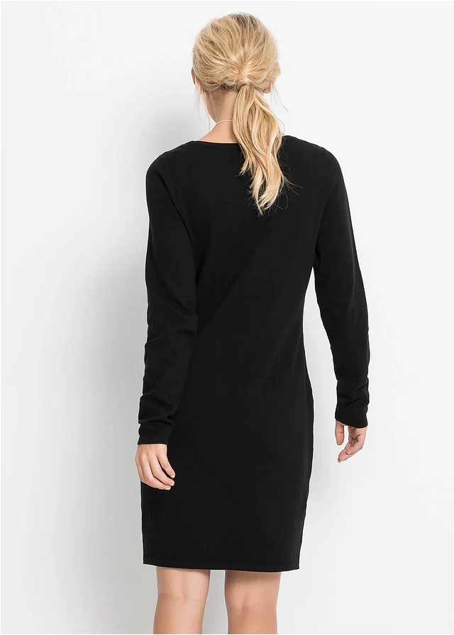 Robe en maille • noir • product-page.page-title-suffix
