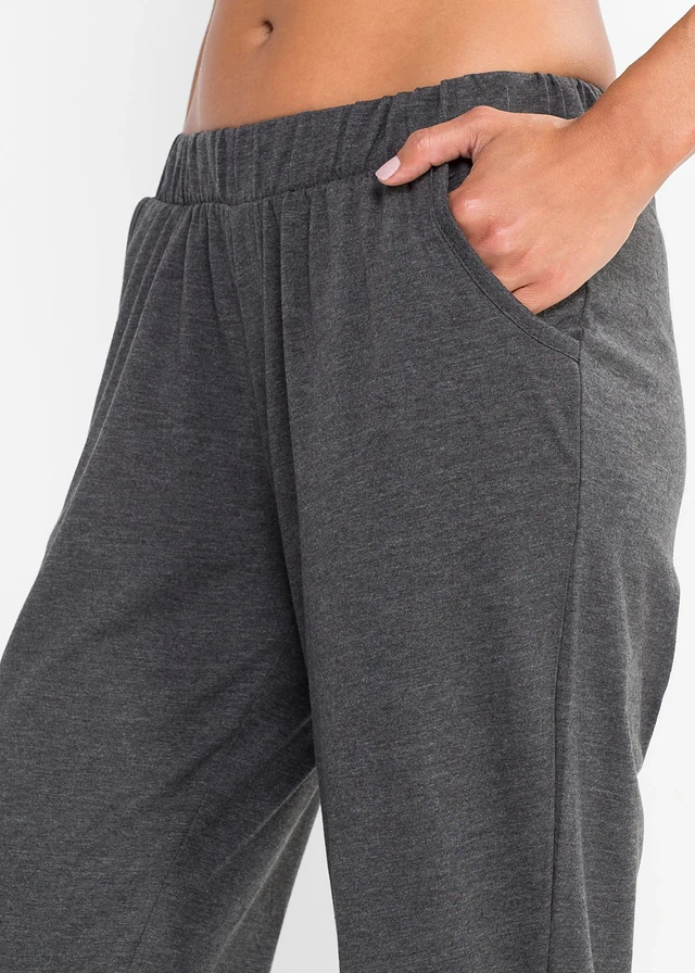 Pyjamabroek (set van 2) • antraciet gemêleerd+zwart • product-page.page-title-suffix